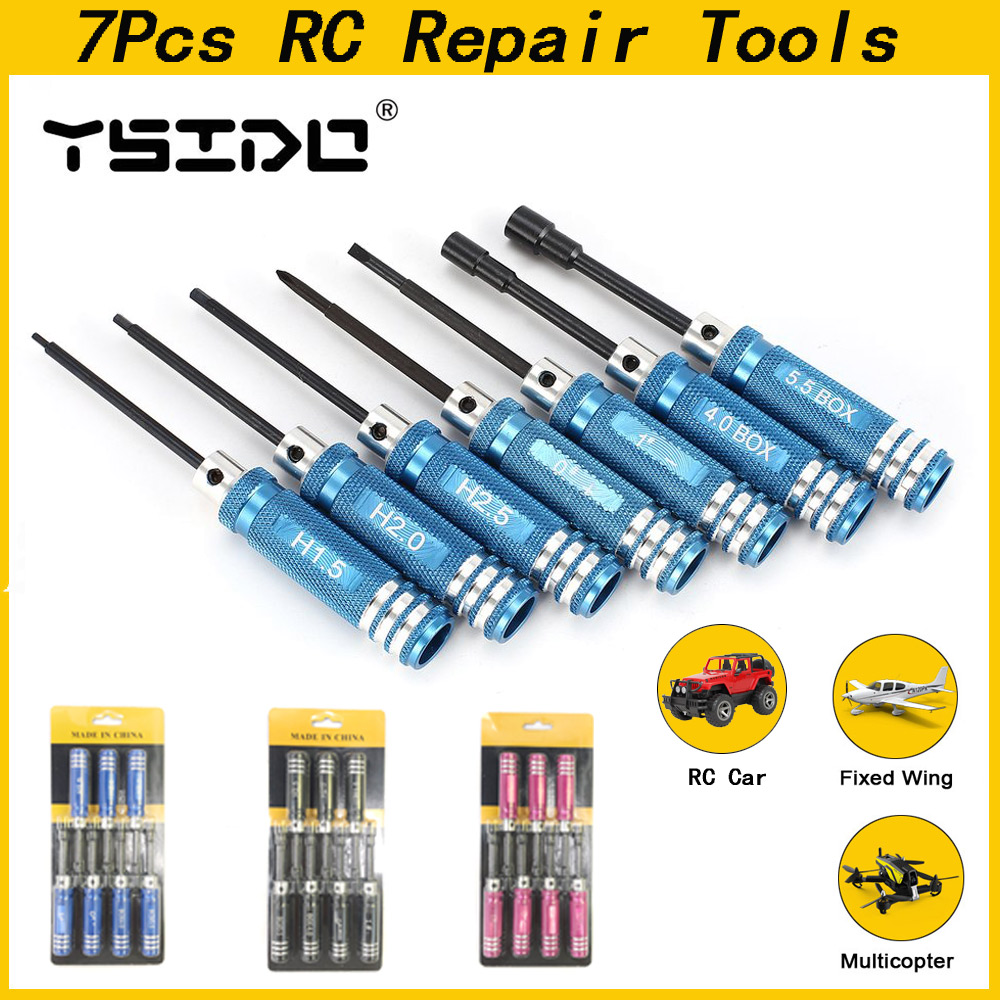 Rc Helicopter Tool Kit - YSIDO 7Pcs 1.5 2.0 2.5mm 육각