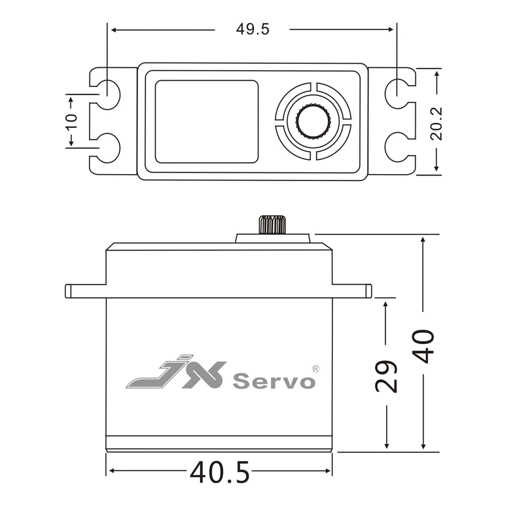 JX BLS6034HV 60g, 33kg 무브러시 디지 - Rc Helicopter Battery 리뷰 및 가격