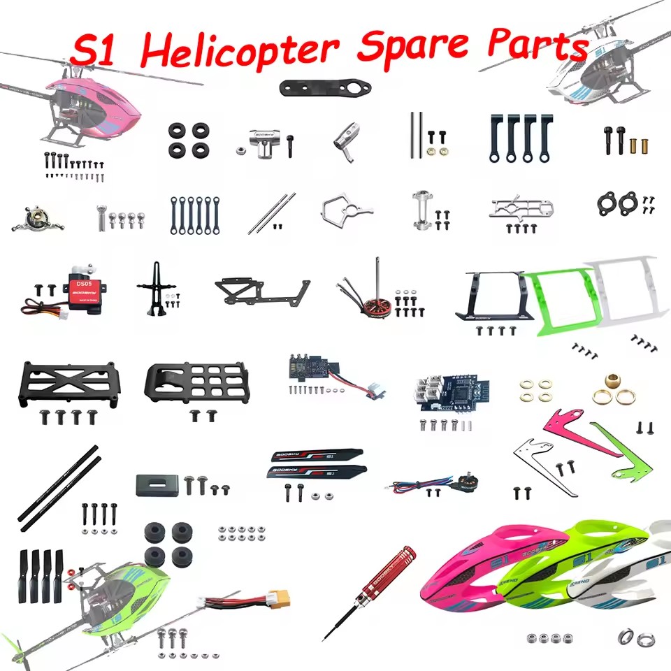 Goosky S1 원격 제어 헬리콥터 액세서리 완전한  - Rc Helicopter Bag 리뷰 및 가격