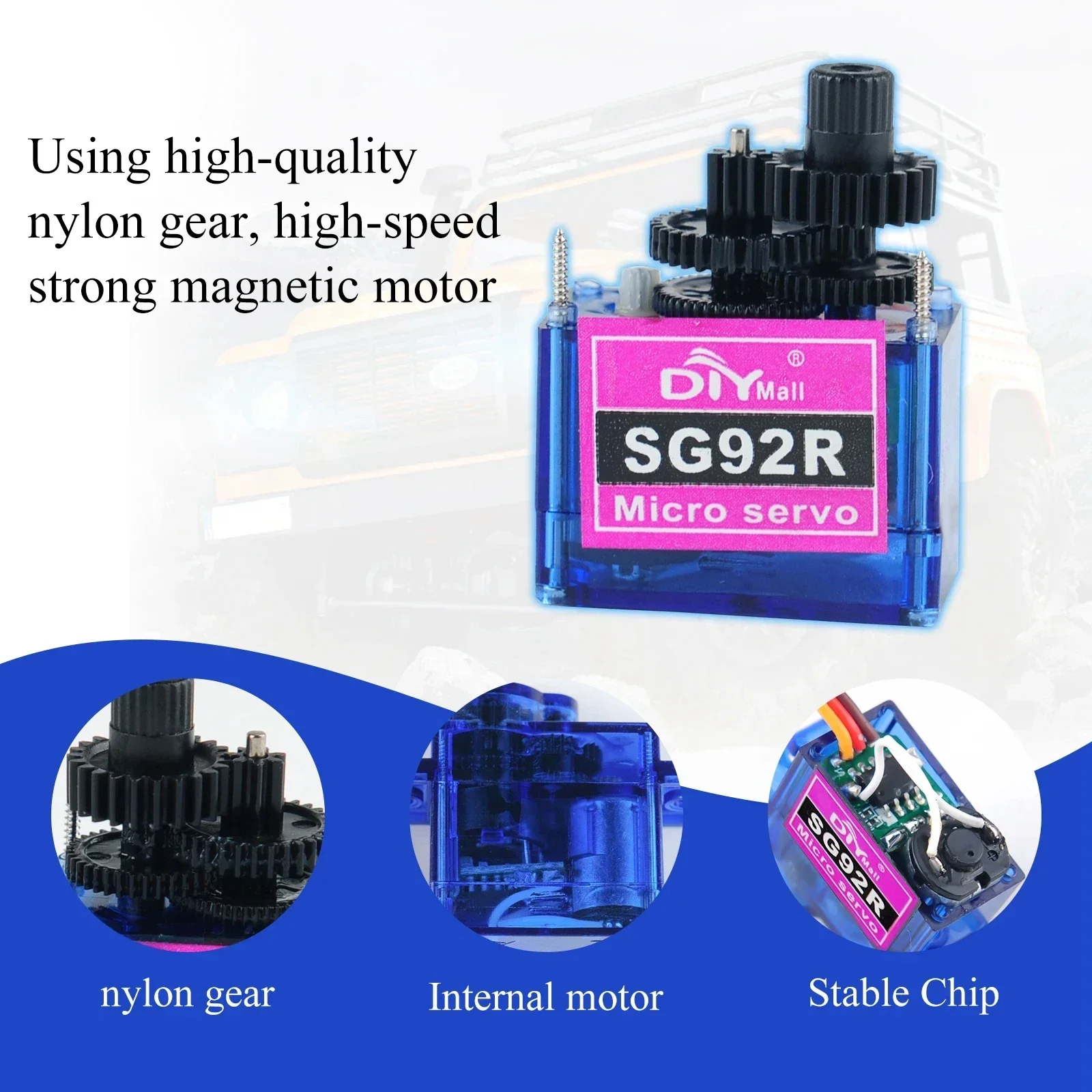 SG92R 9g 소형 아날로그 서보 모터 1/2/4/1 - Rc Helicopter Servo 리뷰 및 가격