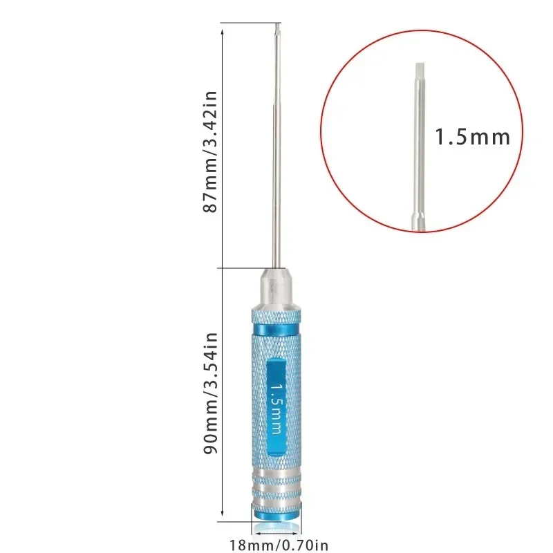 알렌 스크루드라이버, 경화 처리된 팁, 1.5mm, 2 - Rc Helicopter Tool Kit 리뷰 및 가격