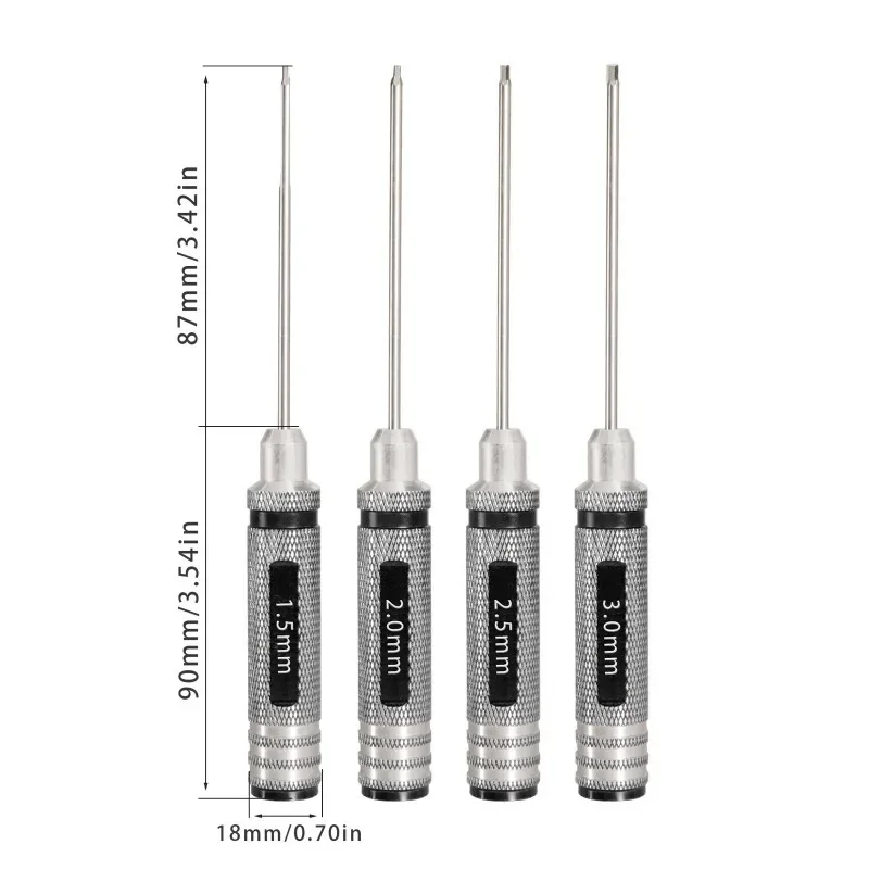 알렌 스크루드라이버, 경화 처리된 팁, 1.5mm, 2 - Rc Helicopter Tool Kit 리뷰 및 가격